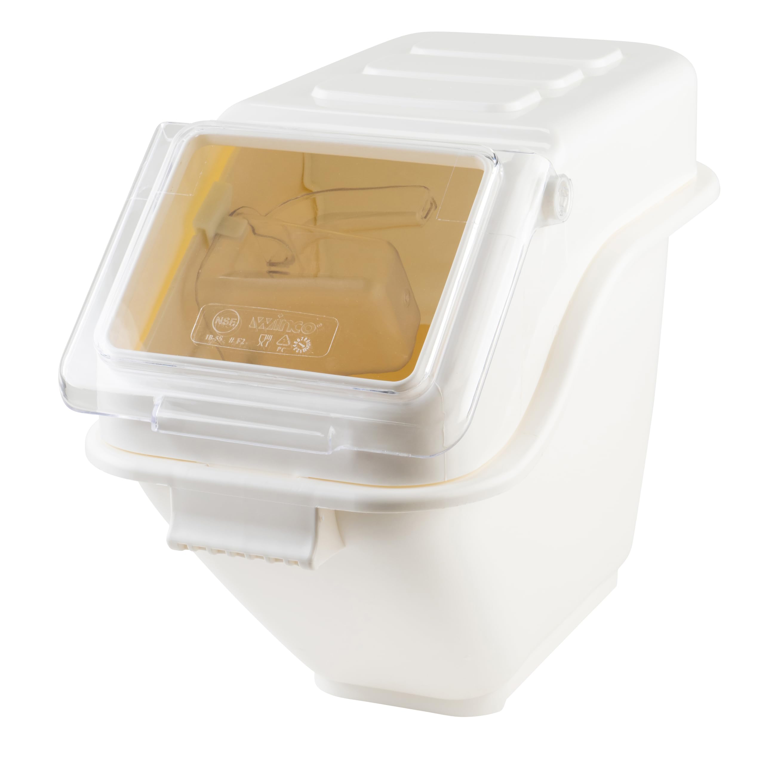 Winco 5gal Shelf Ingredient Bin, 80-Cup, NSF