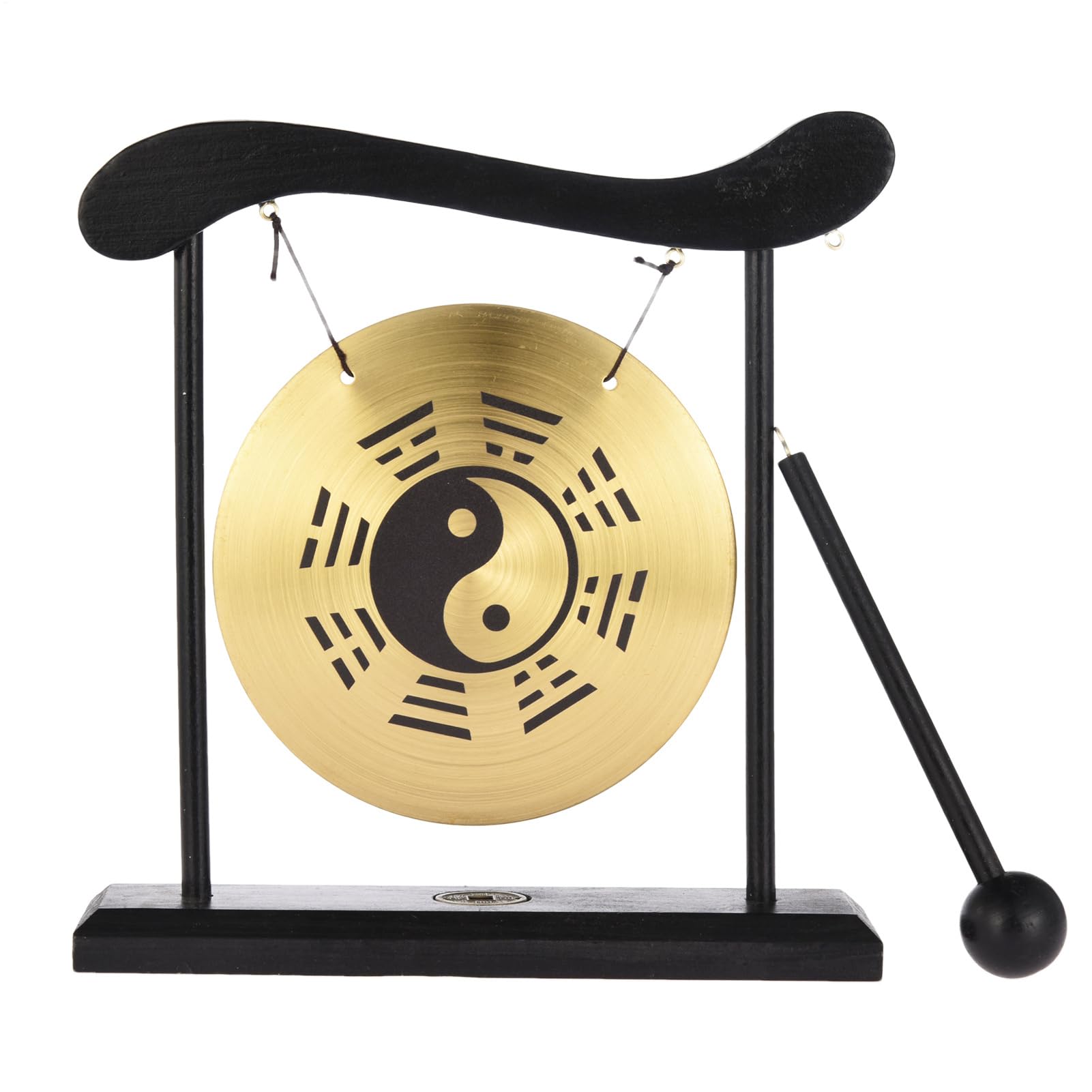 Mini Gong japonés – Mesa Gong Percussion Set | Campana de Meditación para Escritorio, Instrumento Decorativo, Relajación Sonorosa para la Oficina en el Hogar Práctica Yoga Amb Espiritual