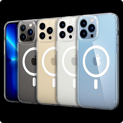 Miniatura 9 de Spigen Ultra Hybrid Mag - tecnología anti-amarillamiento compatible con MagSafe diseñado para iPhone 13 Pro Max Case (2021), blanco