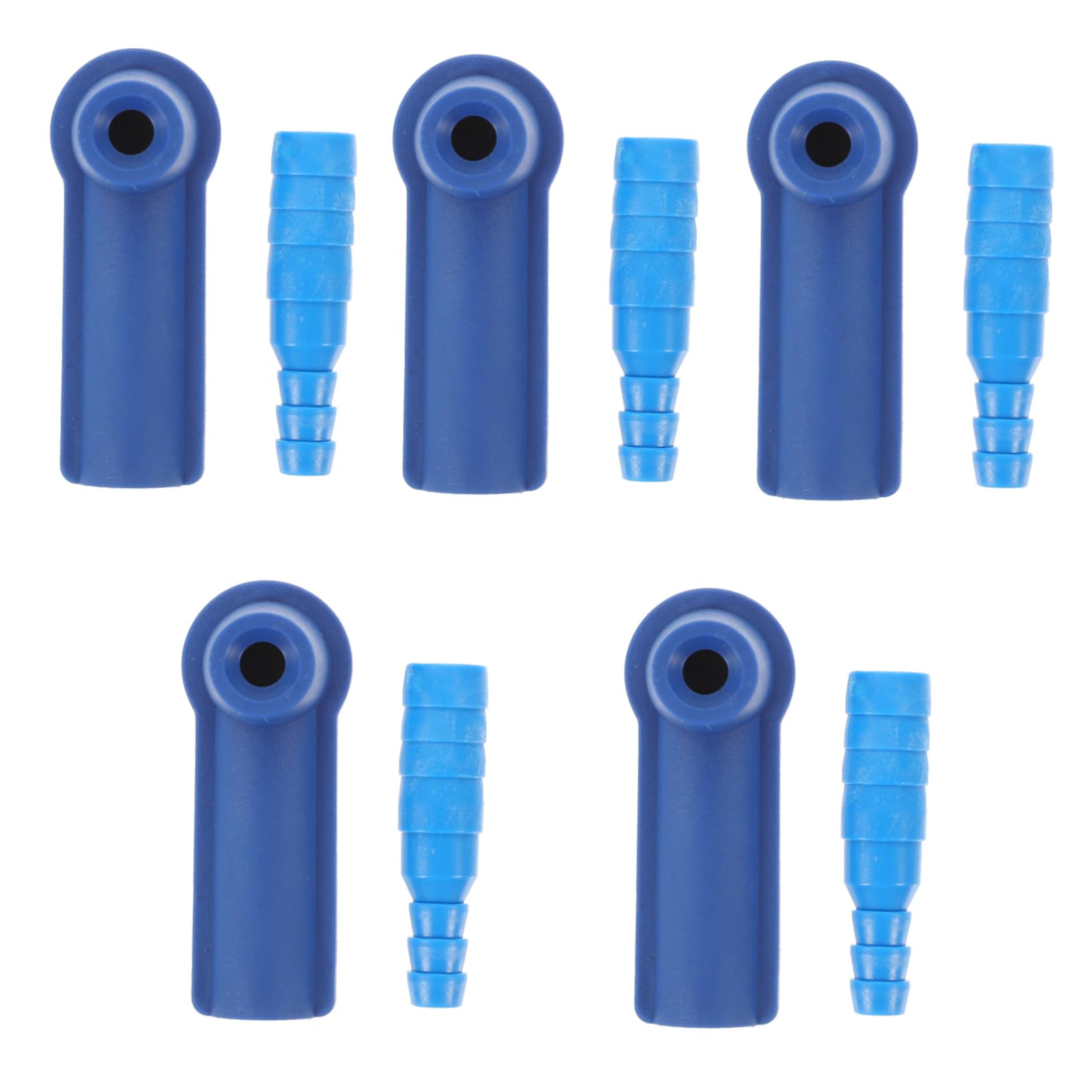 PRETYZOOM Professional Car Brake Oil Parts 5pcs Brake Fluid Connector Bleeder for Quick Car