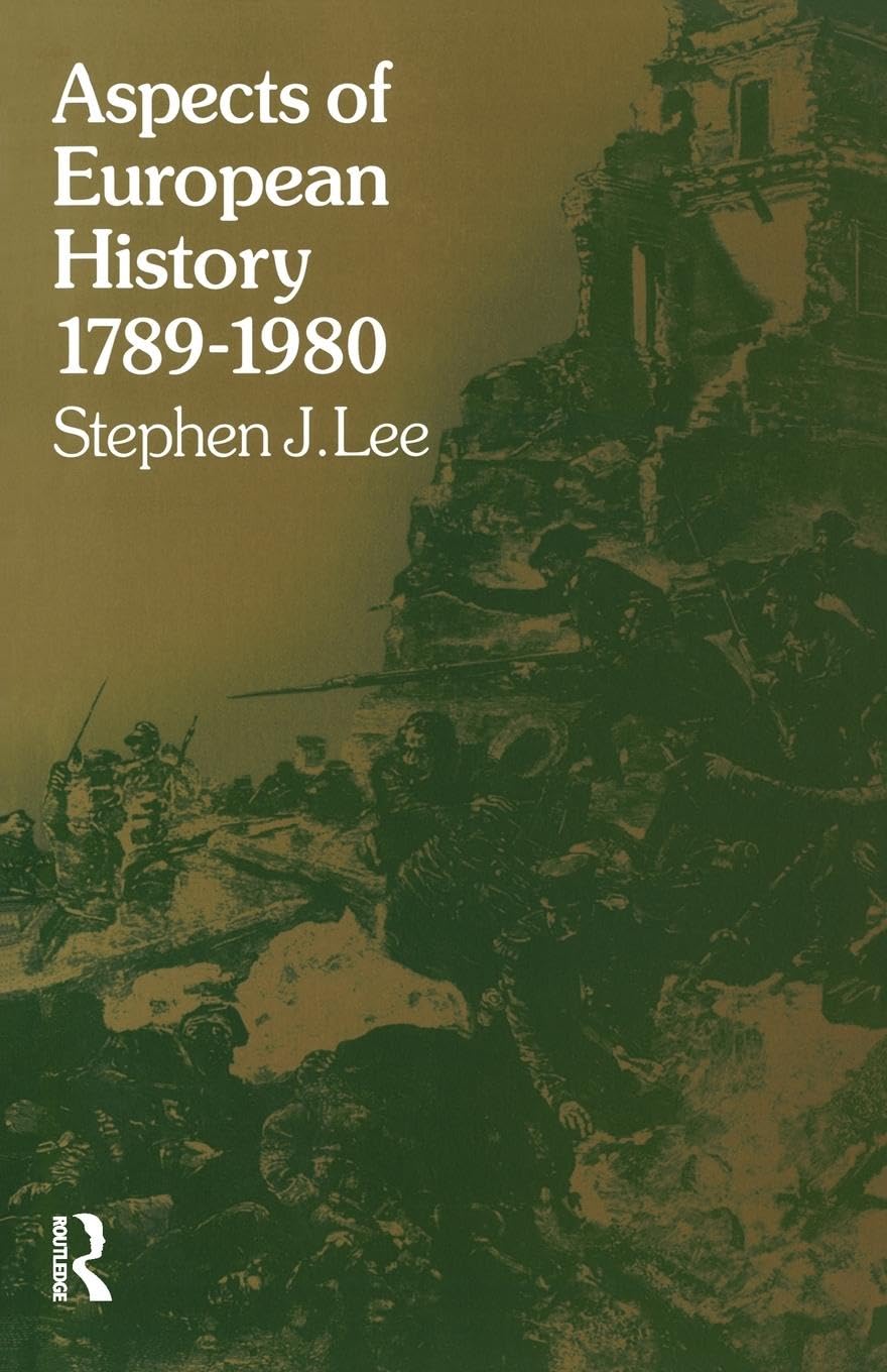 Aspects of European History 1789-1980 (University Paperbacks)