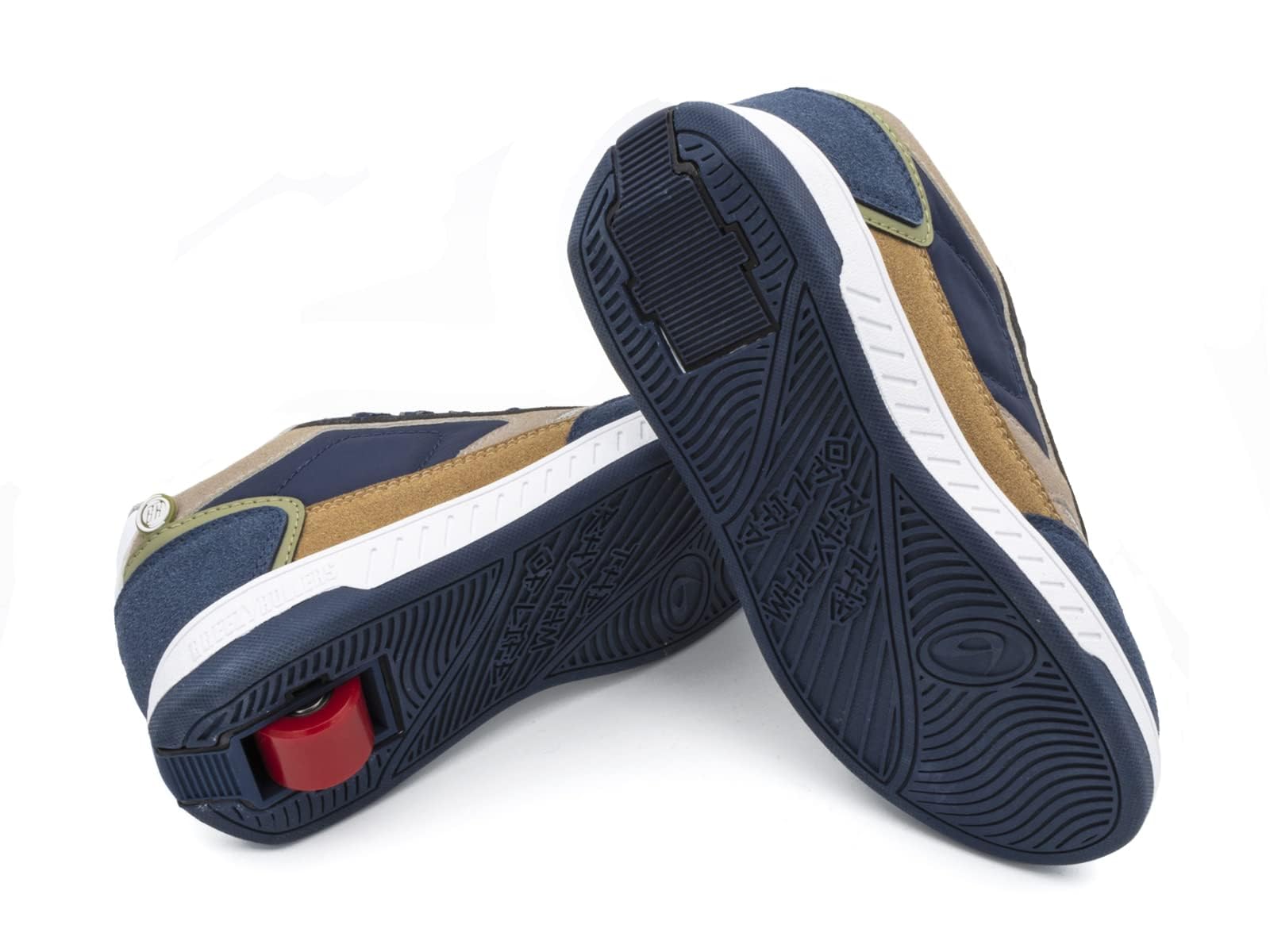 BREEZY ROLLERS Schuhe mit Rollen für Kinder I Rollschuhe-Sneaker Kids I Von Kinder Straßen-Schuhen zu Rollschuh in wenigen Sek. I Patentiertes Klick-System I Turnschuhe mit Rollen für Mädchen & Jungen