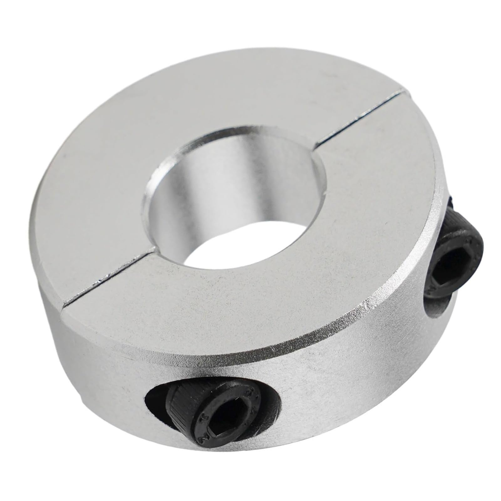 Aluminum Alloy Double Split Clamp Collar 13mm-30mm - Durable Shaft Collar for Machinery and Industry - 1pcs(15mm)