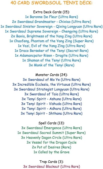 Miniatura 2 de Baraja Yugioh Swordsoul