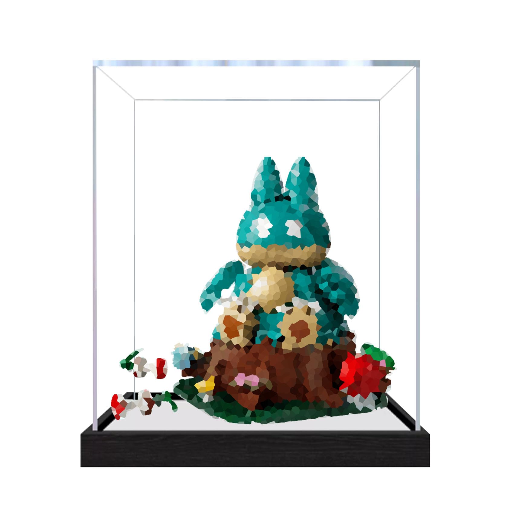 Acrylic Display Case for Le-go 72150 Model (Mirror2mm)