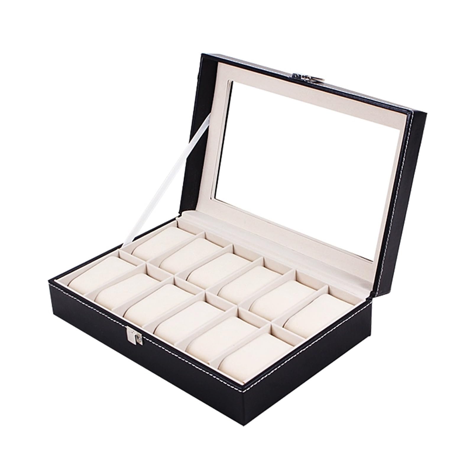 SBCC Wooden Watch Box Storage Display Watch Box Sorting Box(15 grids)