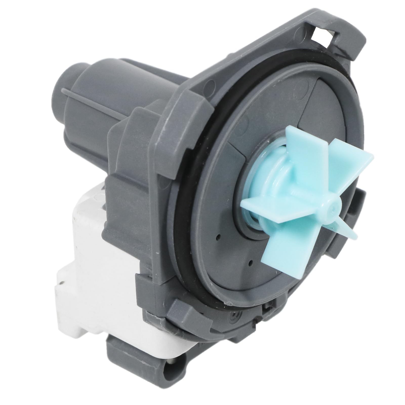 Spares2go Grey Drain Pump For Samsung Dw50r Dw60a Dw60m Dw60r Dw6kr Dishwasher (220-240V)