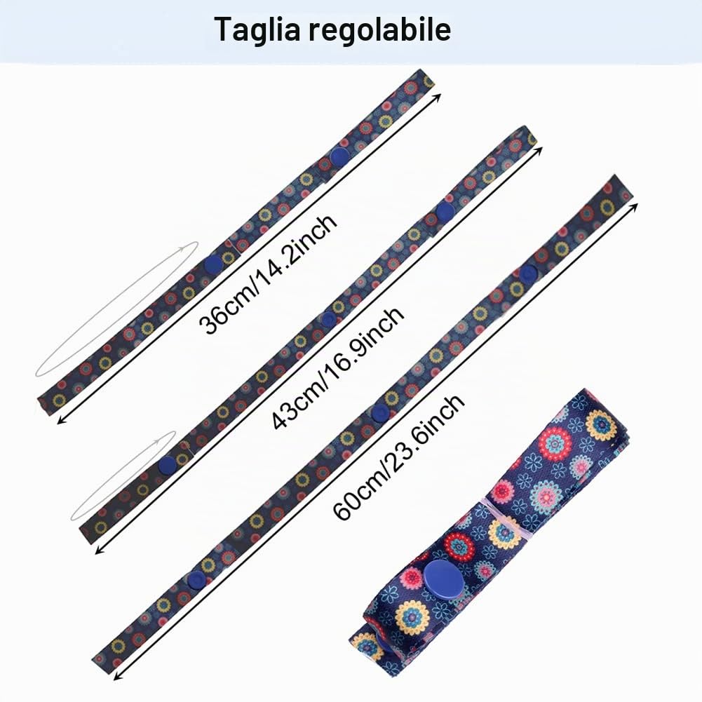 SwirlColor Giocattolo Cinghie Titolare, 8 Pezzi Giocattolo Carrozzina Cinghia Protable PP Anti Goccia Giocattoli Cinghia Regolabile Clip Cintura Titolari