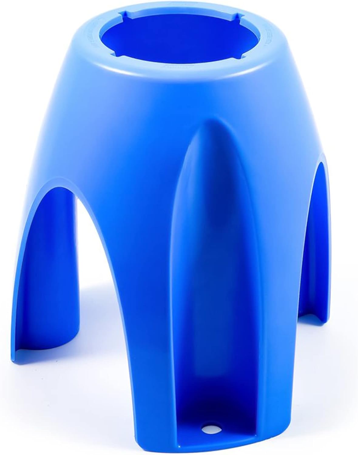 Camco Universal Fit Weatherproof Plastic 3-Legged Water Filter Stand with Stake Holes, Fits Most 4'' Filters for Level Ground Surfaces