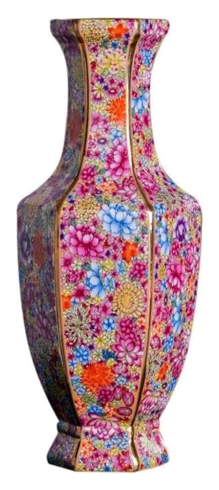 Vase Desktop Ceramic Classical Creative for Dry Flowers Decoration Art Household Living Bedoffice Desktop
