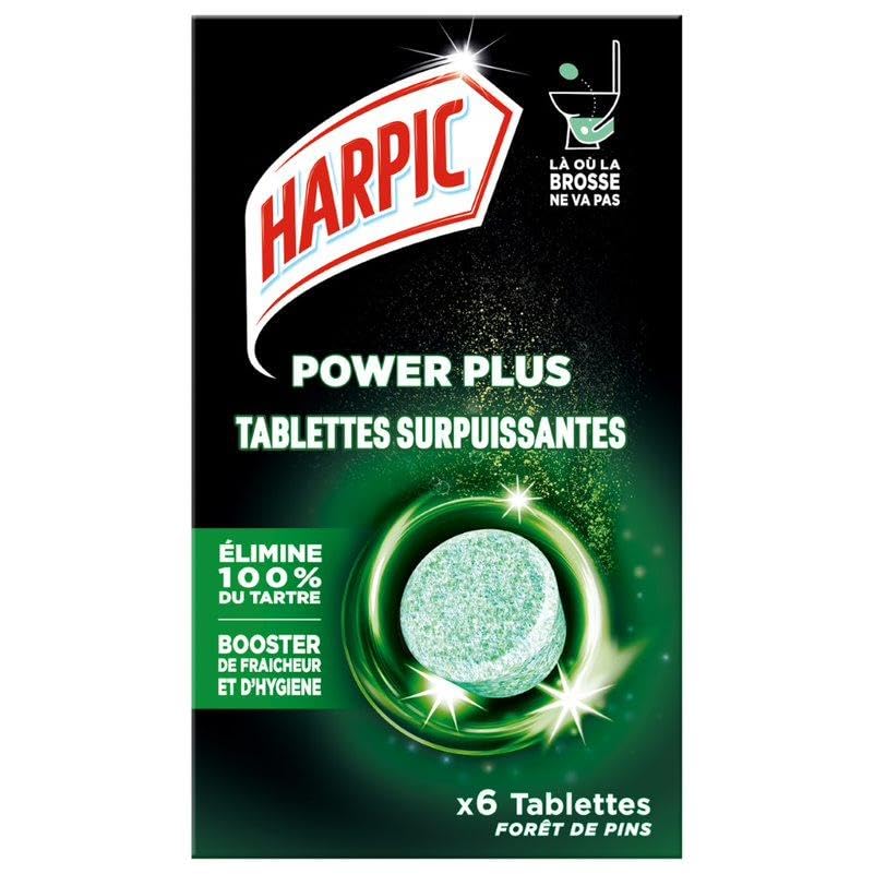 HARPIC Power Plus Active - Pastillas frescas (6 unidades)