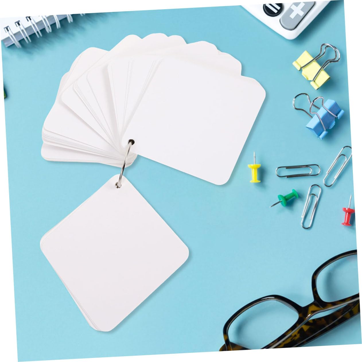 LALAFINA 300blätter Leere Karteikarten Papierkarten für Notizen und Memo Kleine Diy-karten zum Selbermachen und Lernen