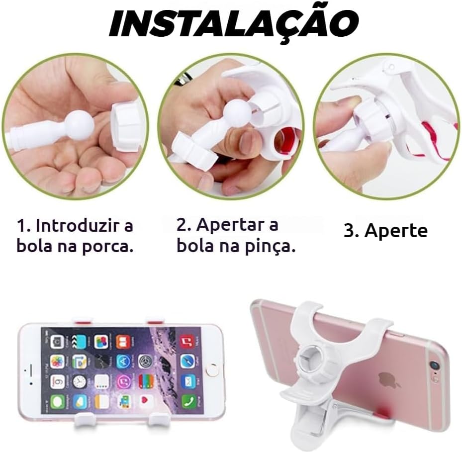 Suporte Universal Babá Eletrônica Compatível Bebê