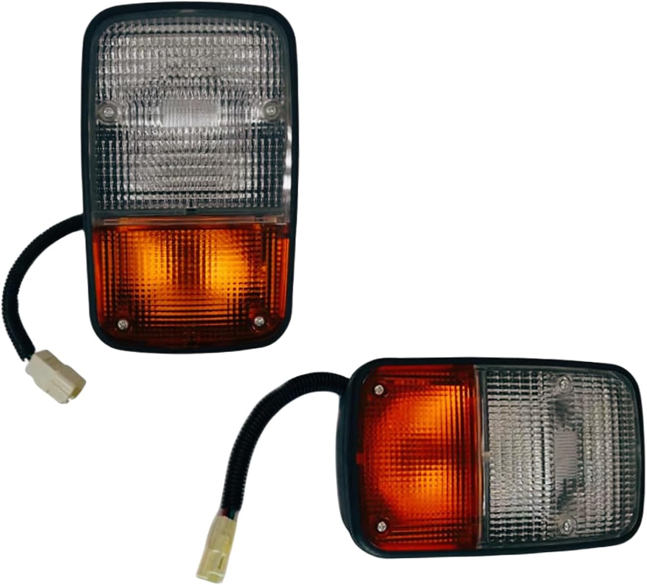 2PCS 56550-13130-71 56540-13130-71 Left Right Headlamp Head Light Fits for Toyota Electric Forklift 7FB/8FB10-50