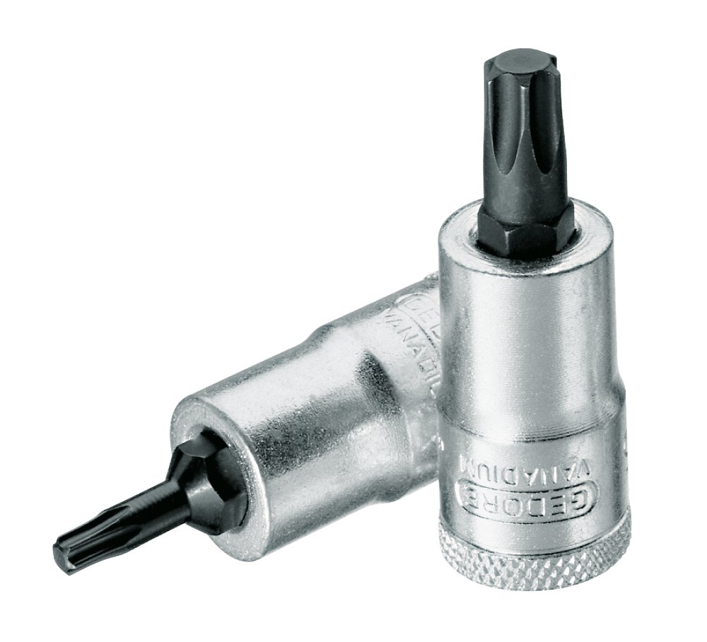 Juego de vasos destornilladores 3/8" 7 pzas TORX T20-50