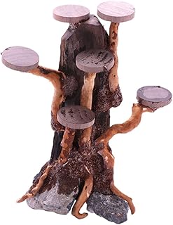 BCOATH 1 peça de aquário de madeira afundada artificial plantas de aquário decorações decorativas para sala bling decoração aquário abrigo de peixe resina madeira flutuante decoração de aquário resina artesanato registro