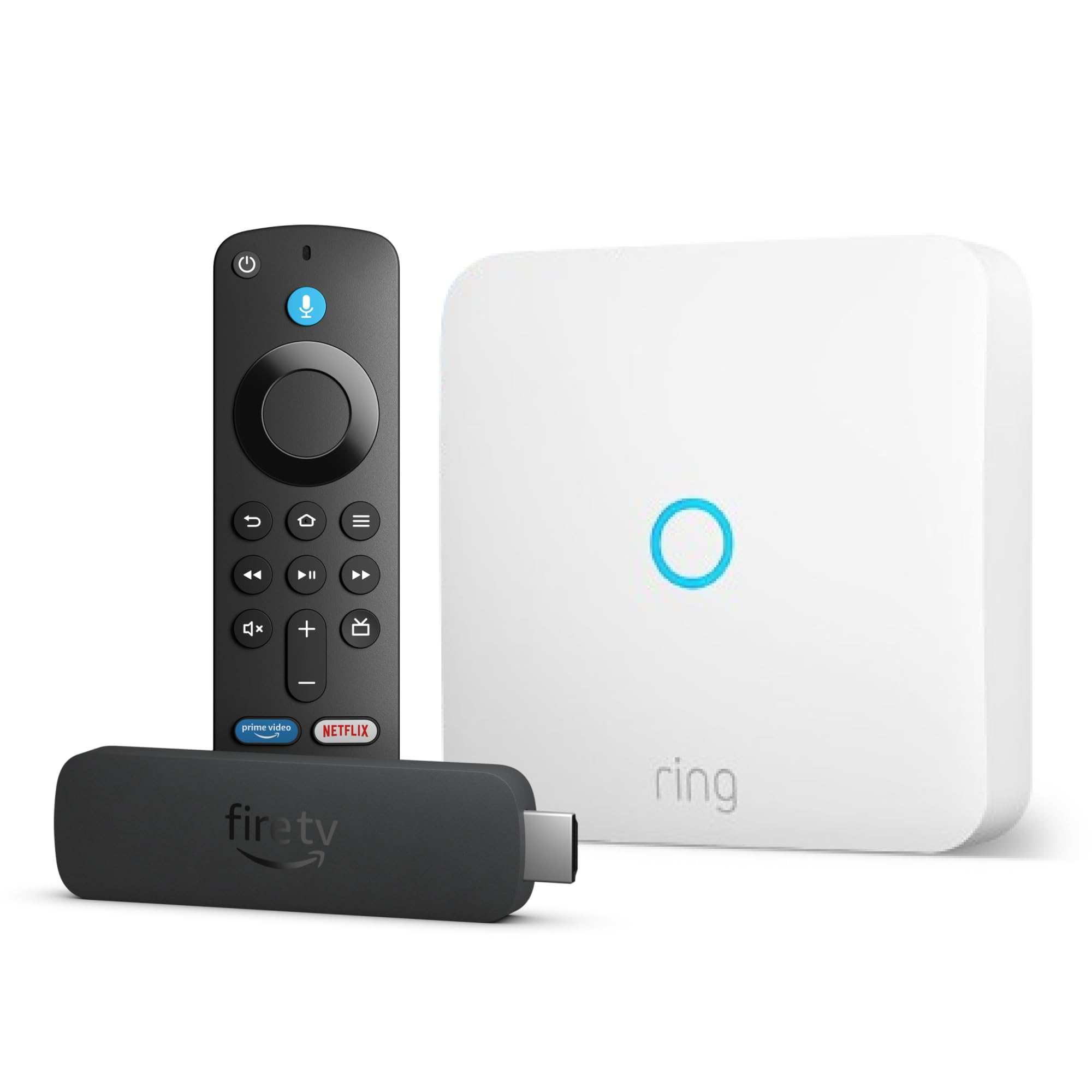 Amazon Fire TV Stick 4K Select (ultimo modello) + Ring Intercom Audio | Rendi il tuo citofono più intelligente
