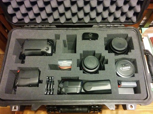 Deceivingly spacious - perfect for camera gear