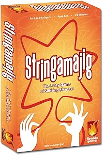 Comprar Fireside Games Stringamajig | Creative Party Game of Drawing with String | Fast-Paced Charades Meets Pictionary | Family & Adults | 2–10 Players | Ages 13+