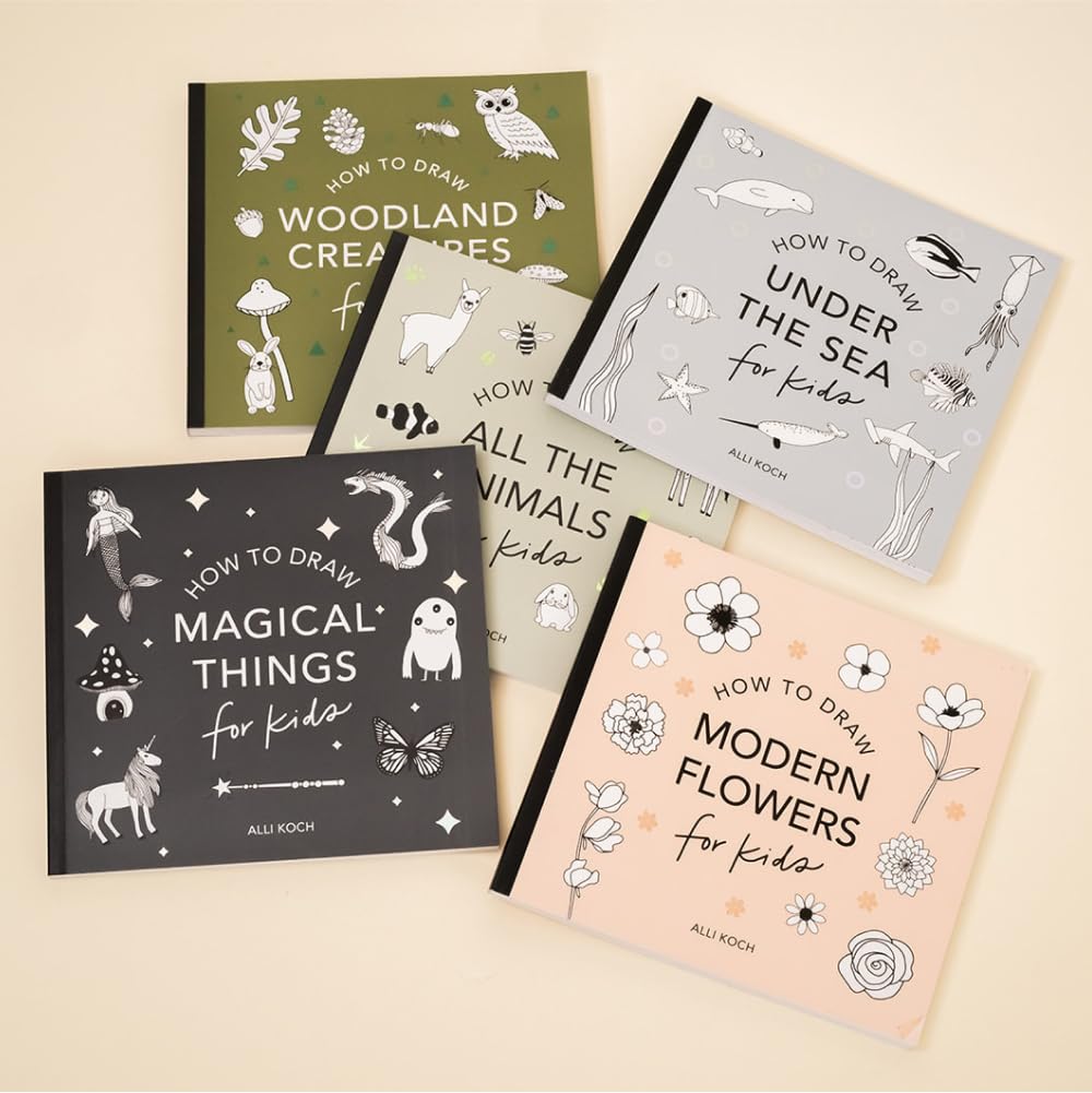 So Many Things: A Box Set of 5 How-to-Draw Books for Kids: 9 (Travel Activities Series)