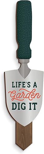 Miniatura 4 de P. Graham Dunn Life's Garden Dig It - Letrero de madera de pino (9.75 x 2.5 pulgadas), color gris