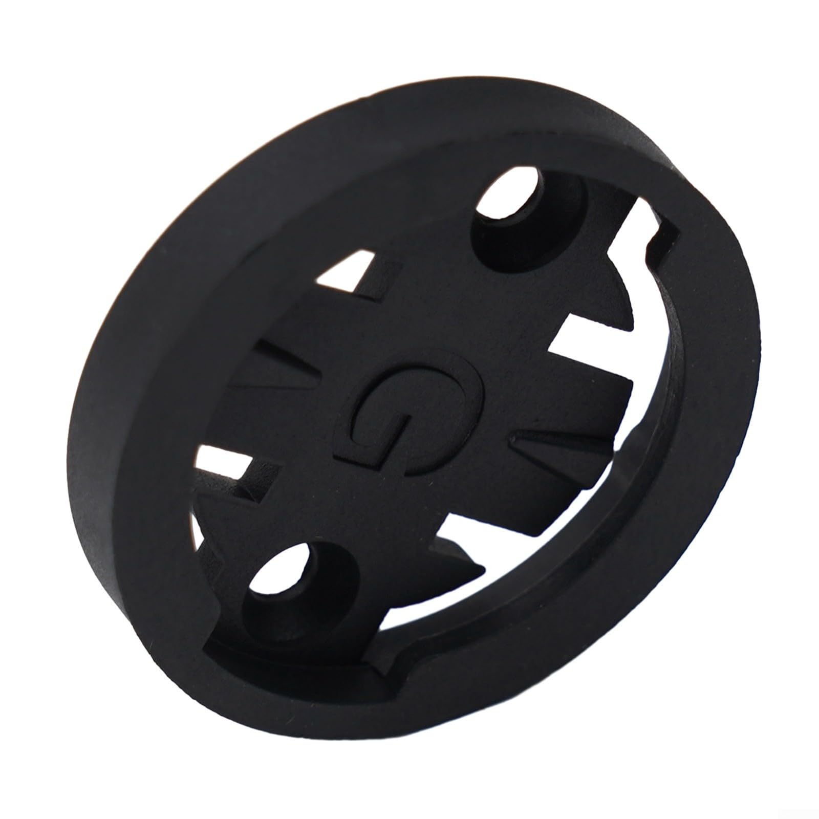 Kit de inserción de soporte de montaje de cronómetro de bicicleta para Garmin para Wahoo para Bryton Material ABS acabado negro engranaje para ciclistas al aire libre (G)
