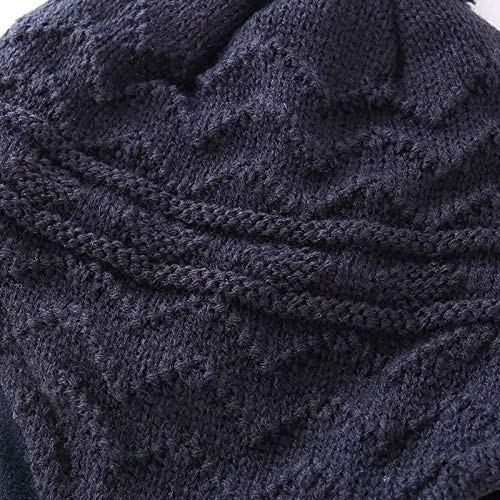 Image of Kids Winter Beanie Hat Mittens Set Warm Fleece Hat Baby Toddler Knitted Hat & Gloves for Boys, Girls