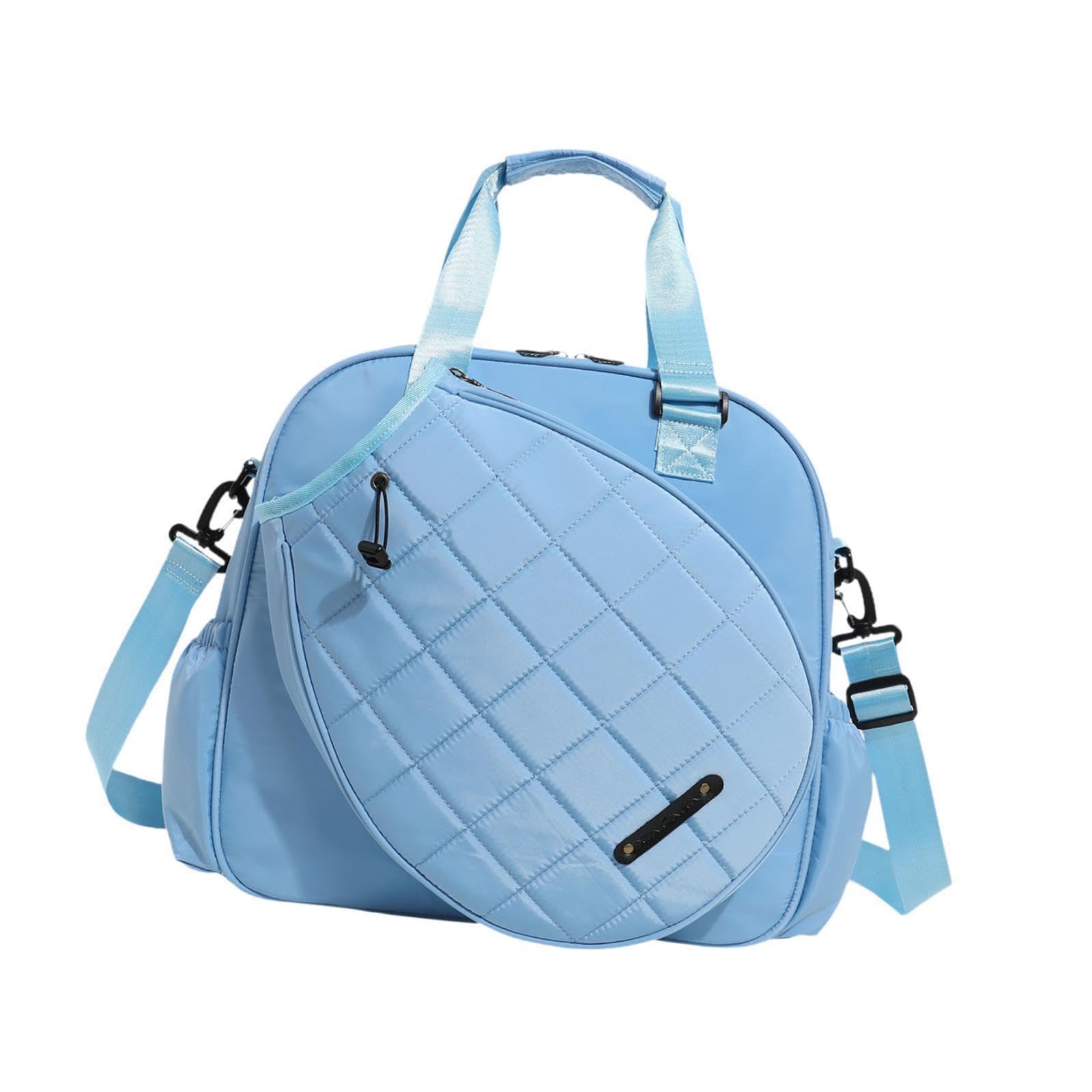 Borsa da Tennis Estremamente spaziosa, per trasportare Racchette, Attrezzatura da Badminton e Oggetti Personali. Dispone di Ampio Spazio di archiviazione e Tasca Interna