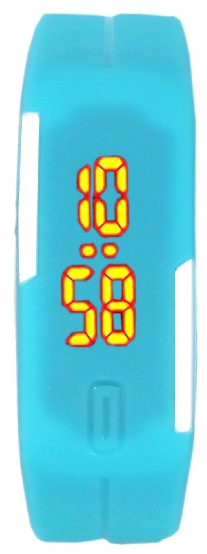 Pappi Haunt Unisex Silicone Sky Blue Led Sports Jelly Slim Digital Bracelet Band Watch for Boys & Girls (B01C61RA4O) Amazon Price History, Amazon Price Tracker