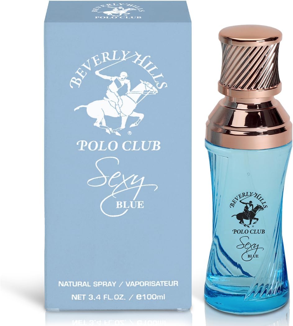SEXY BLUE - Perfume for Women with Notes of Vanilla, Musk & Sandalwood- Sweet Floral Fragrance Scent - Eau De Parfum Spray 3.40fl.oz / 100ml