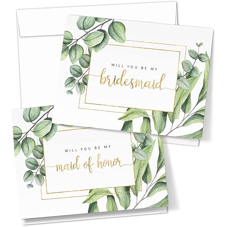 Hat Acrobat Bridesmaid Proposal Cards: 8 'Will You Be My Bridesmaid?' &...