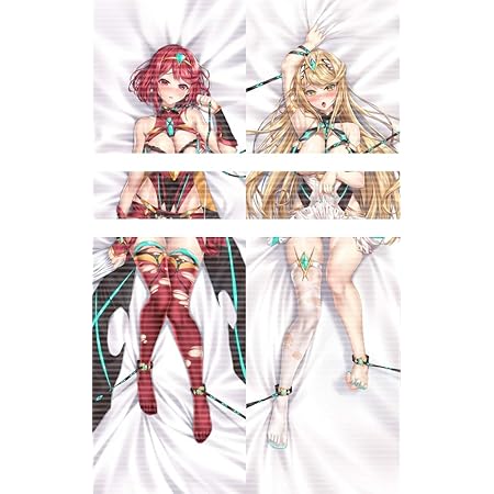 Amazon Co Jp Plb40 2 ゼノブレイド2 Xenobladex2 ホムラ ヒカリver 2 抱き枕カバー 同人 グッズ サイズ 160 50cmカバーのみ ホーム キッチン