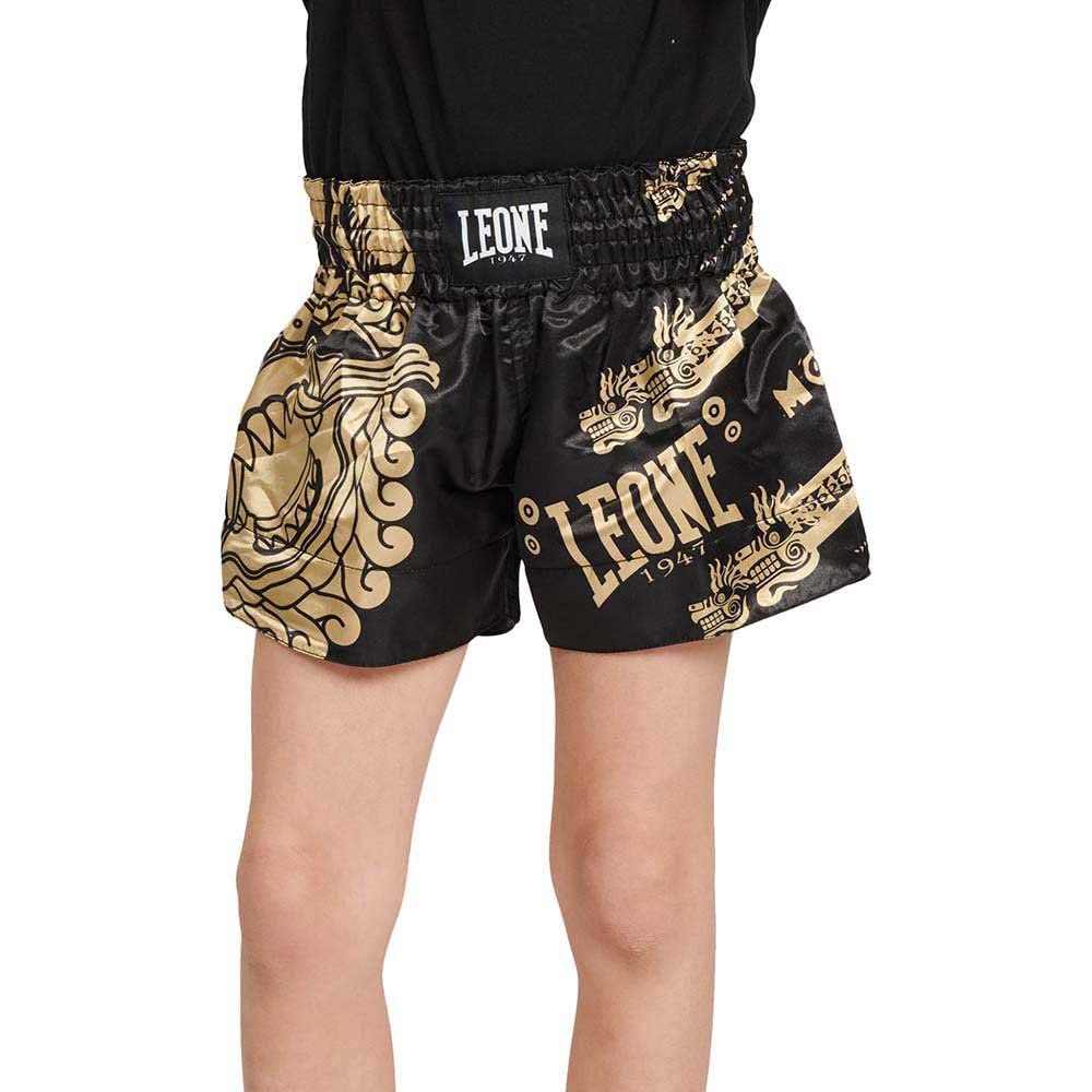 Leone 1947 - Pantaloncini Boxe, Pantaloncini Kick-Thai Jr. Unisex - Bambini e Ragazzi