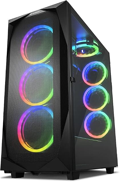 Sharkoon REV300 RGB, obudowa PC, 4044951032129