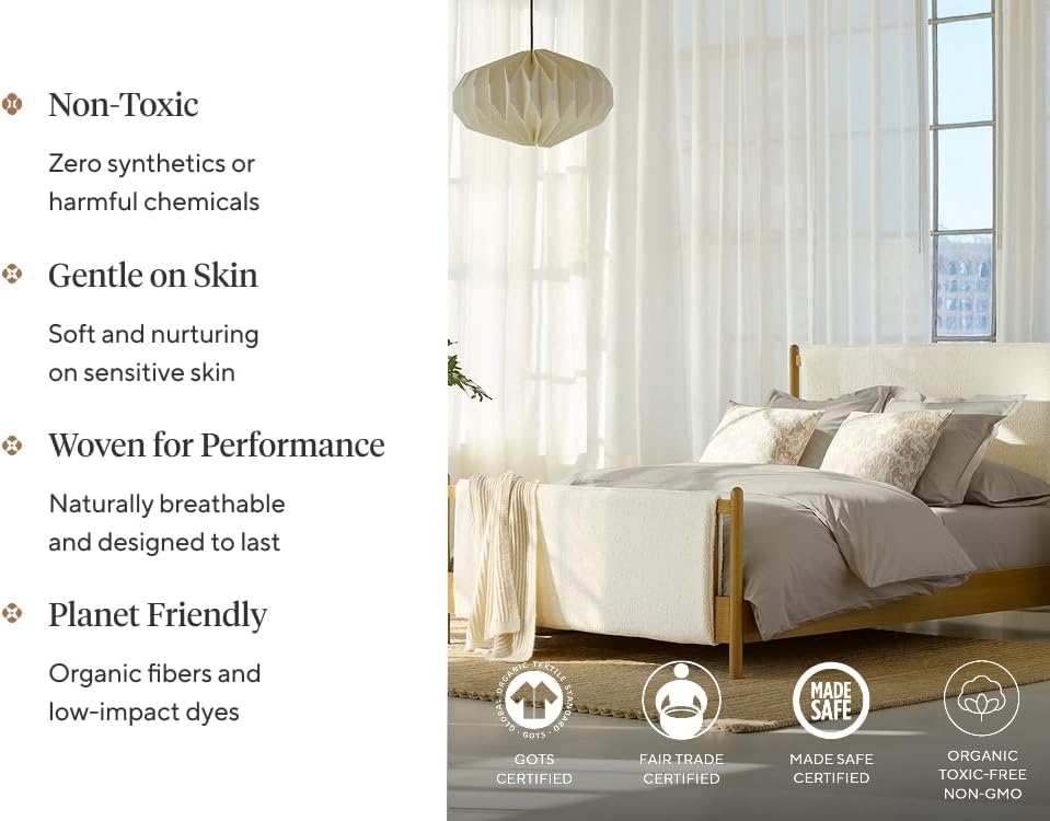 Classic Organic Sateen Sheet Set - Thumbnail 5