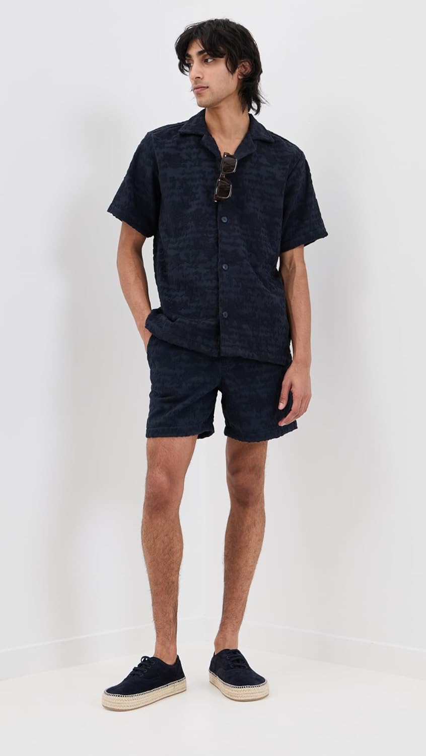 OAS Men's Night Lagoon Terry Shorts 6" - Image 5