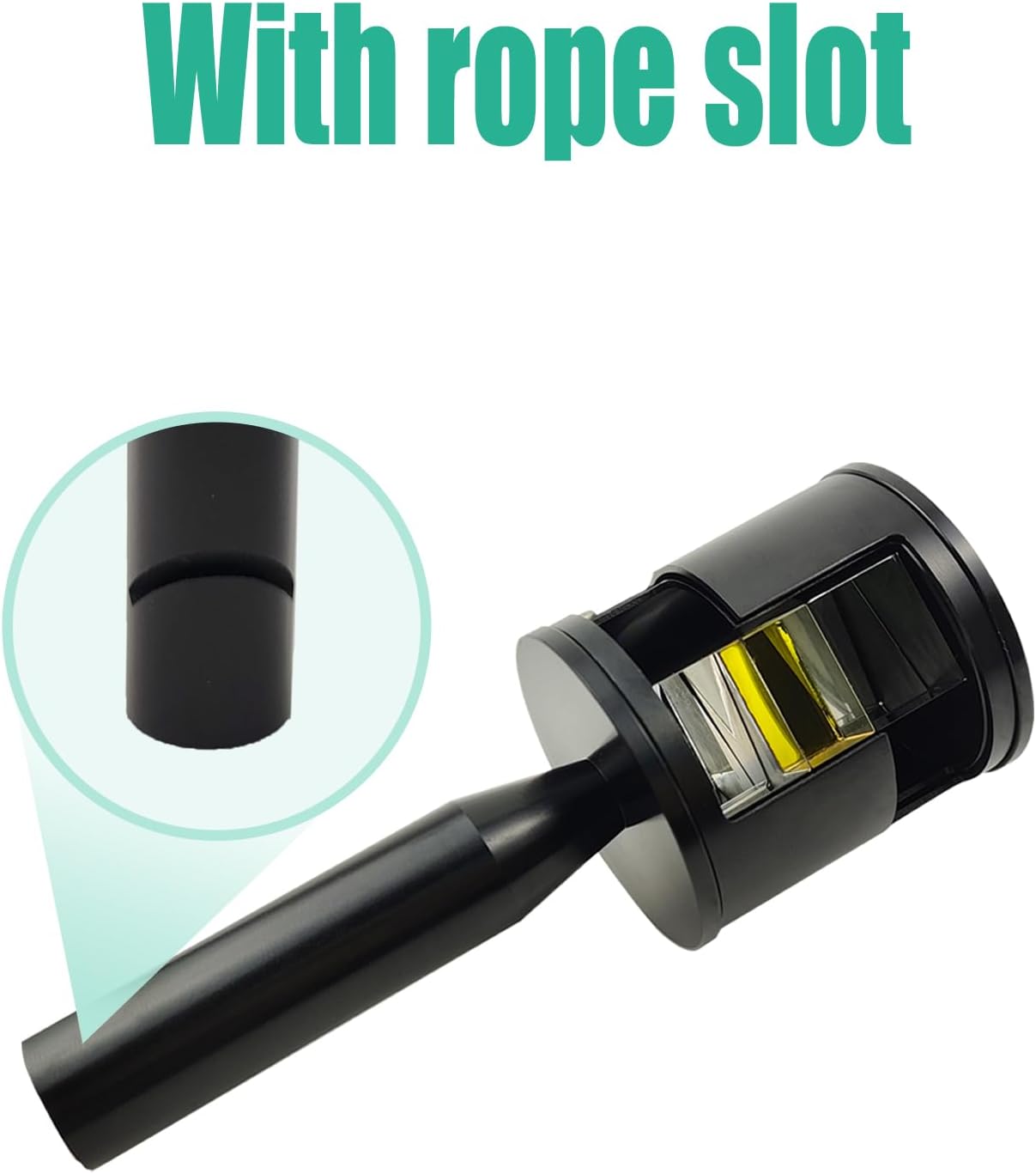 SameYa Double Right Angle Prism, Optical Right Angle Prism with Protection Bag, Surveying Right Angle Prism with Metal Housing