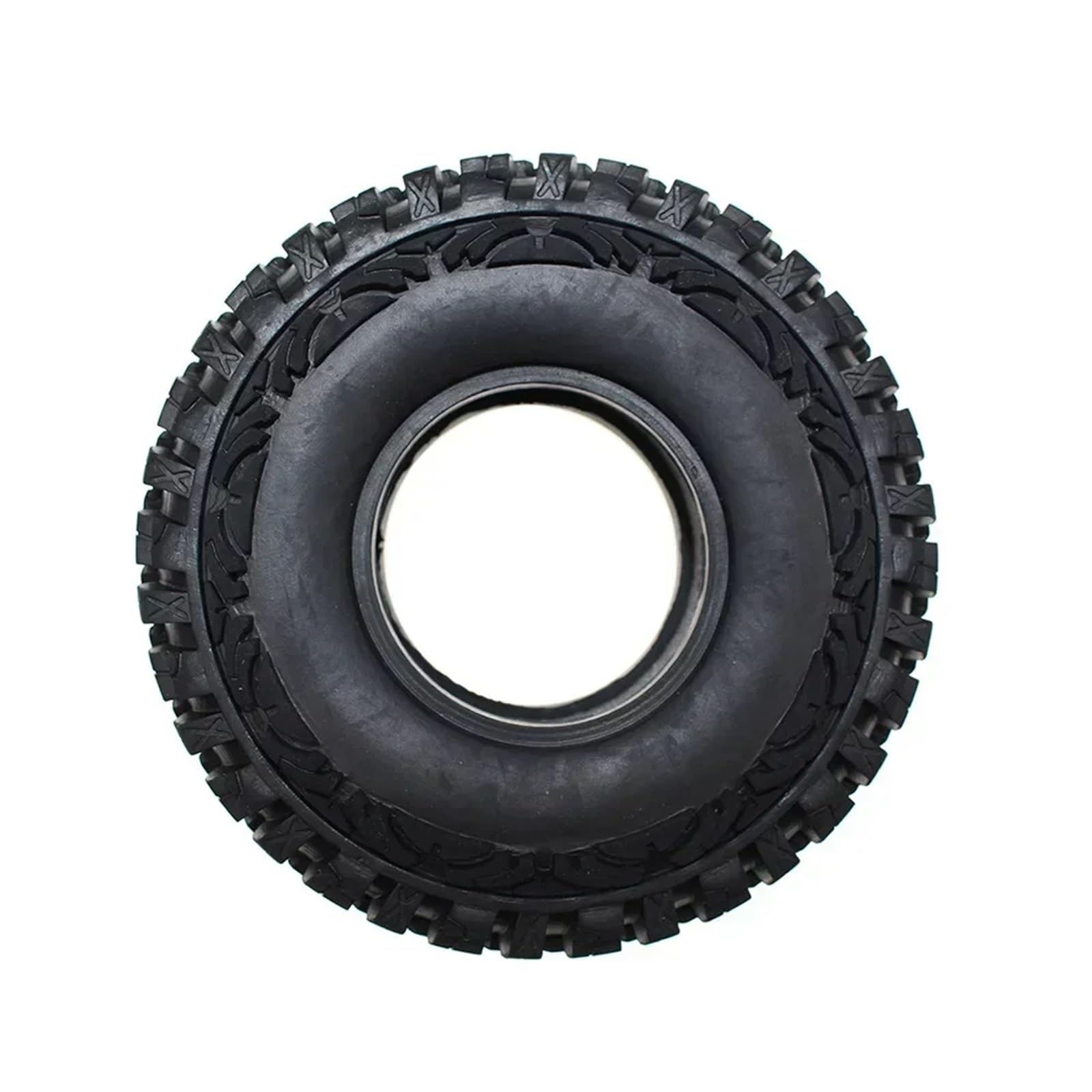 RC Pneumatici Ruote Per Rock 1/10 1.9 "Ruote Del Camion Pneumatici Cerchi Plastica 115MM Accessori Modello Auto RC Crawler Parti Aggiornamento Modificate Ricambio Sostituisci