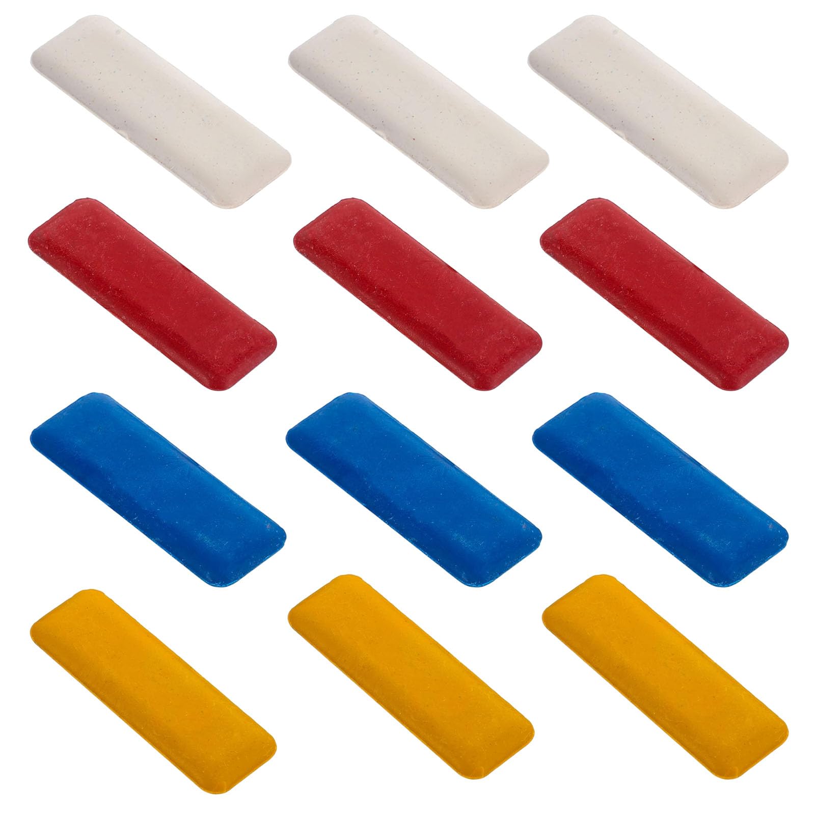 JIANYH12Pcs Tailors Chalk, Tailors Chalk Pencil for Fabric, Chalk Pencil Set Sewing Dressmakers for Marking Fabric Dressmaking (4 Colors)