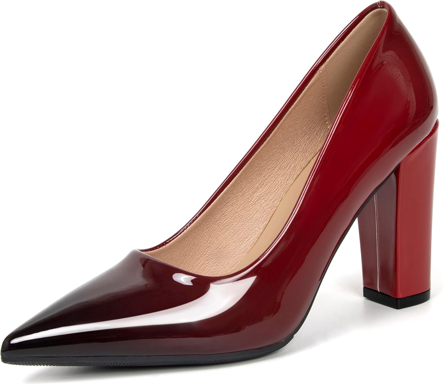 Women's High Heels - Comfortable Closed Toe