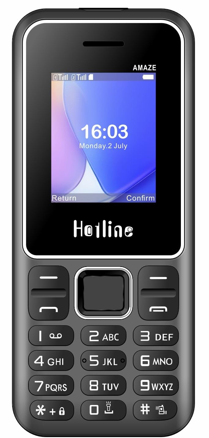 HOTLINE V66 Dual SIM Keypad Mobile Phone | 1.77” Display | Wireless FM | Digital Camera | Expandable Memory | LED Torch and Long Battery Life-picture-29