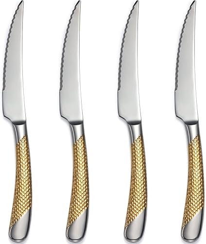 Miniatura 9 de Juego de 4 tenedores de acero inoxidable, cubiertos y tenedores de postre para el hogar, cocina, restaurante