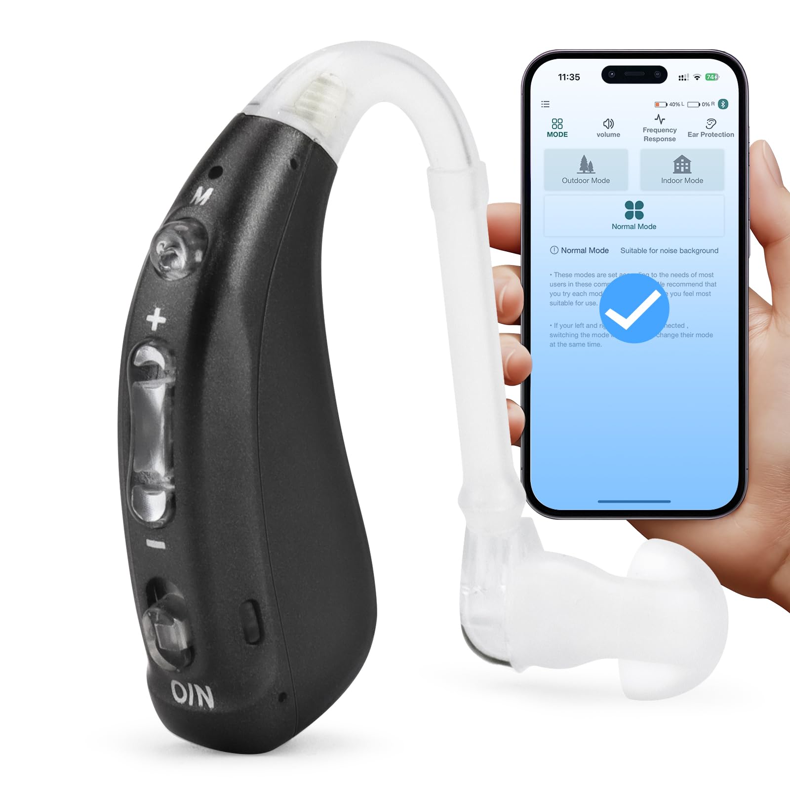 Britzgo 209D – Wiederaufladbares Gerät, Bluetooth-Steuerung, 28 Stunden Akkulaufzeit, einteilig, grau