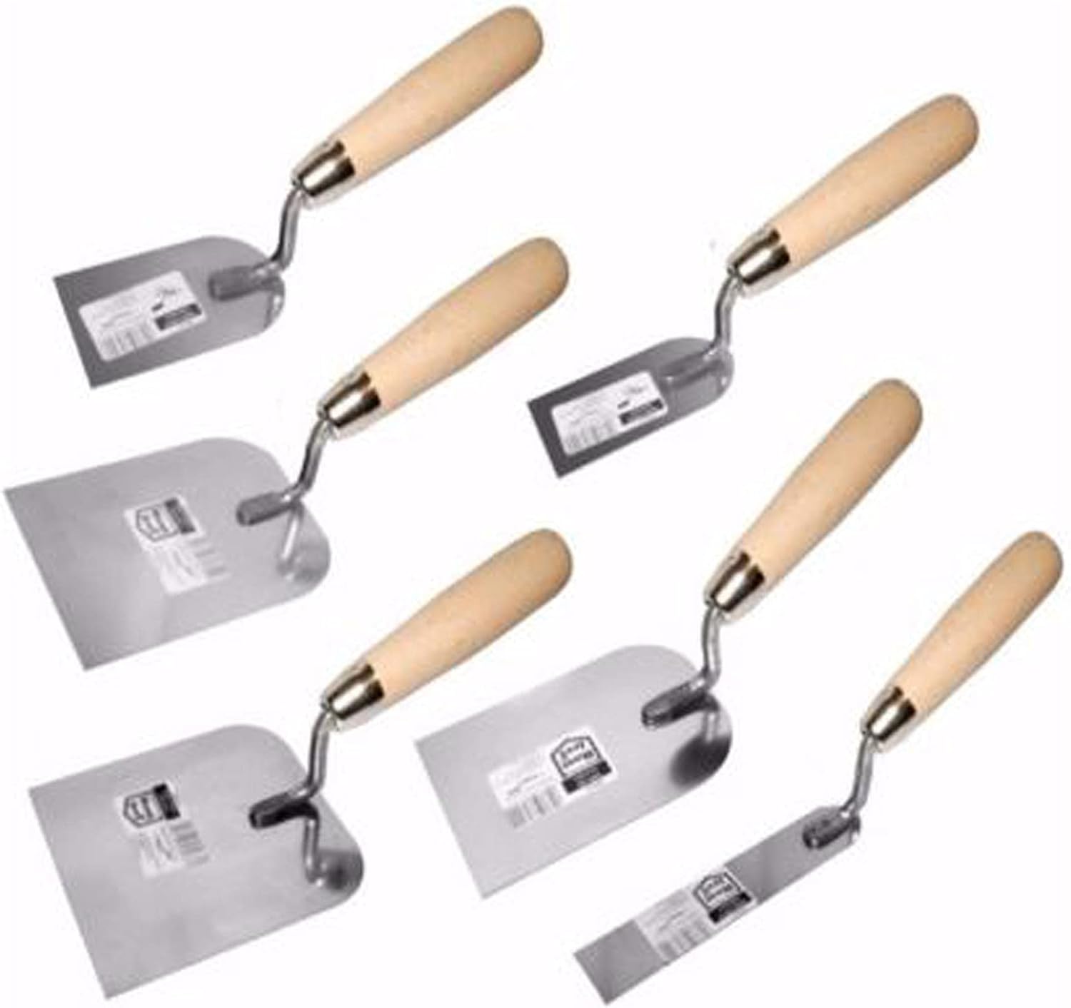 Toolty Stainless Steel Stucco Trowel, Wall Putty Trowel, Plastering