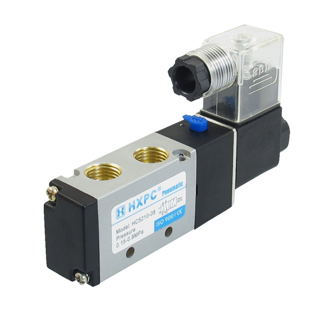 Électrovanne pneumatique 220V HC5210-08 pour distributeur d'air comprimé 0.8Mpa