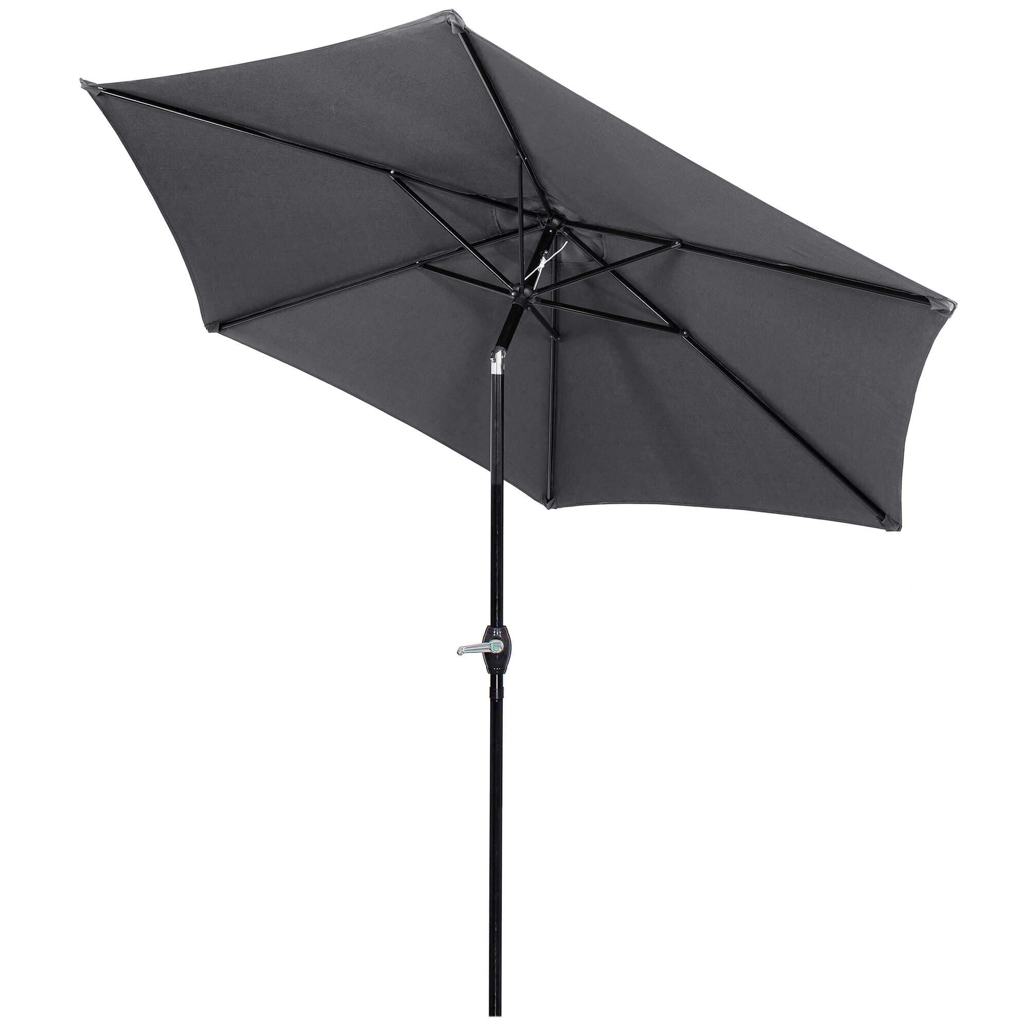 SPRINGOS Parasol przeciwsłoneczny, szary (Graphit), Groß