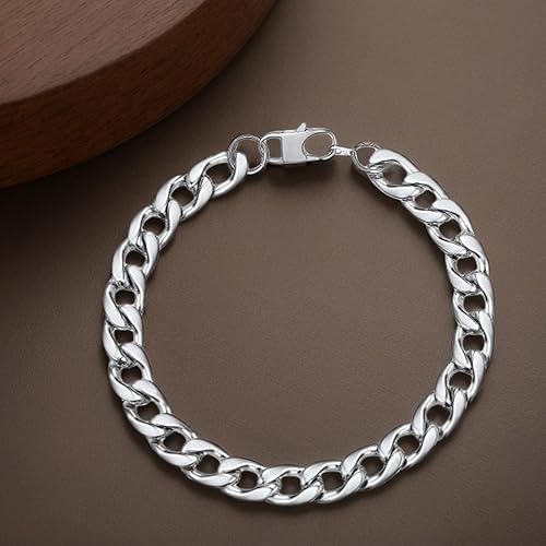 Miniatura 2 de Pulsera ajustable de cadena gruesa de acero inoxidable