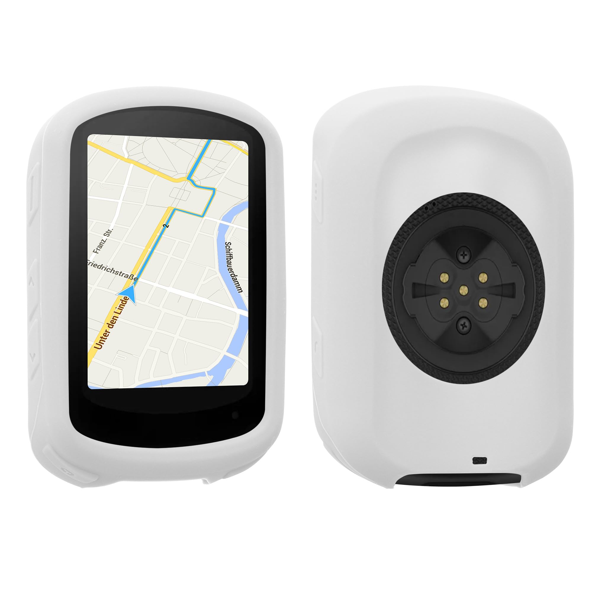 kwmobile Etui kompatybilne z Garmin Edge 840 / Edge 540 Pokrowiec na nawigację rowerową - Pokrowiec ochronny na komputer GPS - Silikon