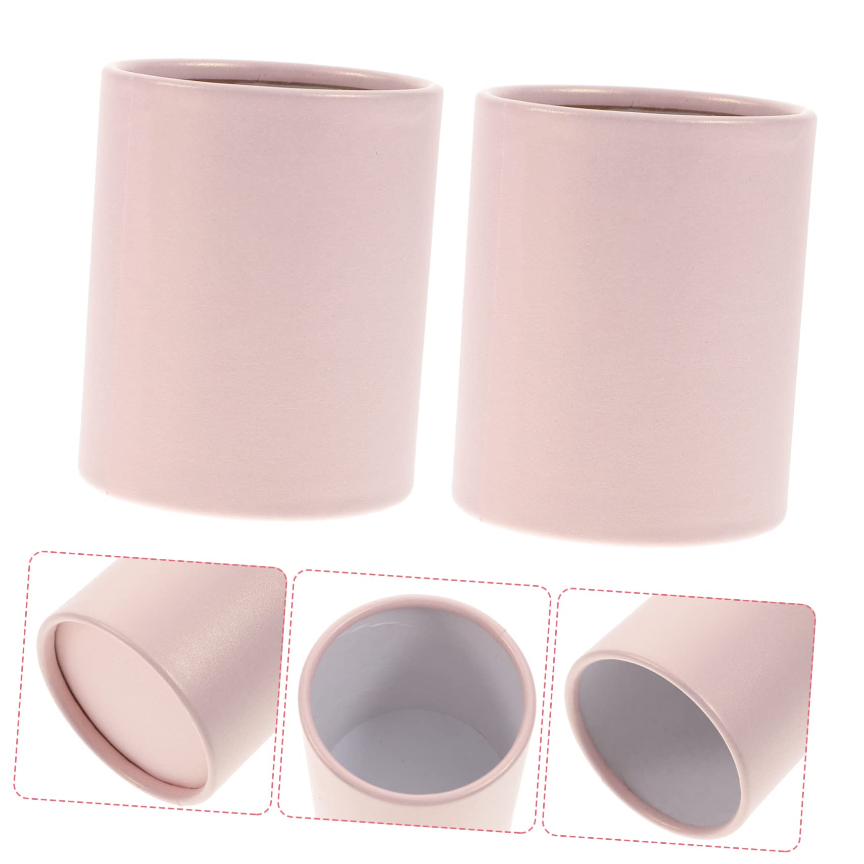 Set of 2 Assorted Paper Mache Frogs Figurine