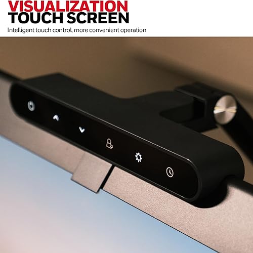 Miniatura 3 de Honeywell HJ1BK Sunturalux Lámpara de escritorio LED con base para oficina en casa, lámpara de escritorio para oficina en casa, 1200 lúmenes, 4